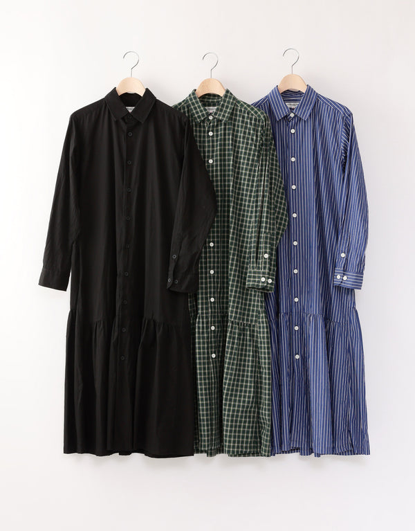 6 Gathered Shirt Dress